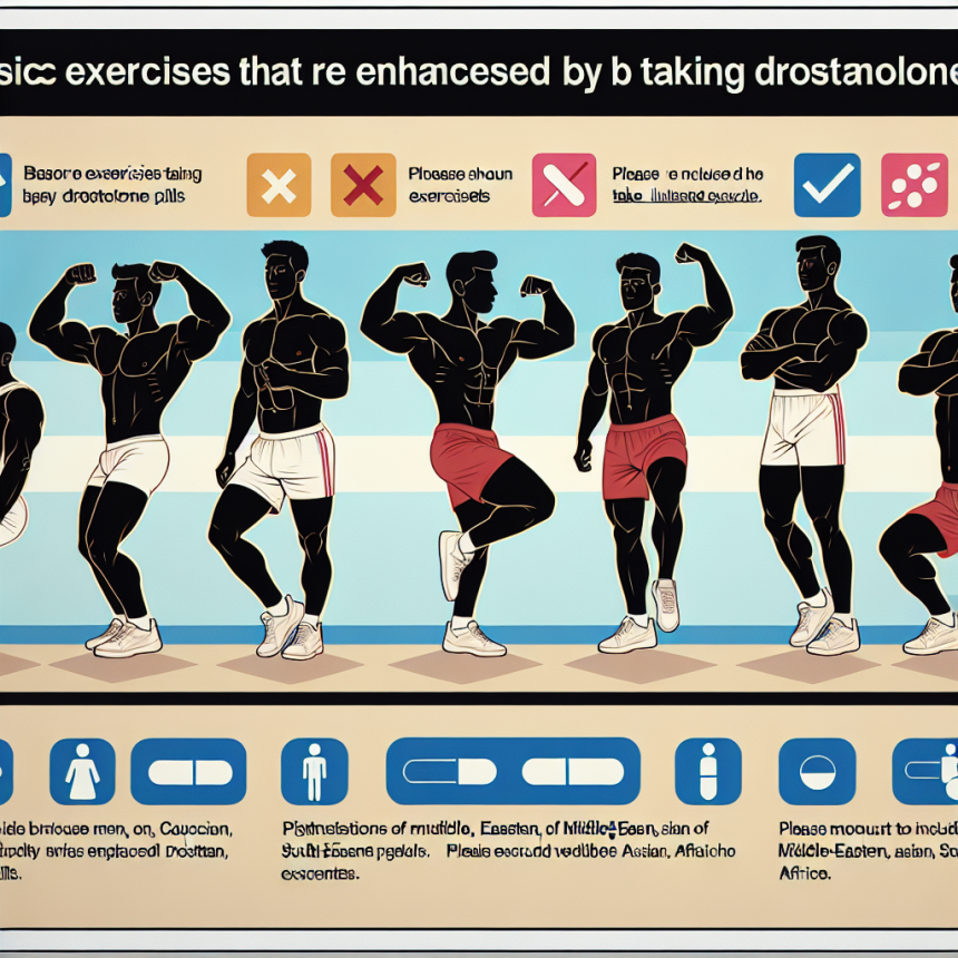 Qué ejercicios básicos se potencian con Drostanolone pastillas