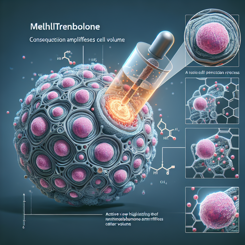 Cómo influye Methyltrenbolone en el volumen celular