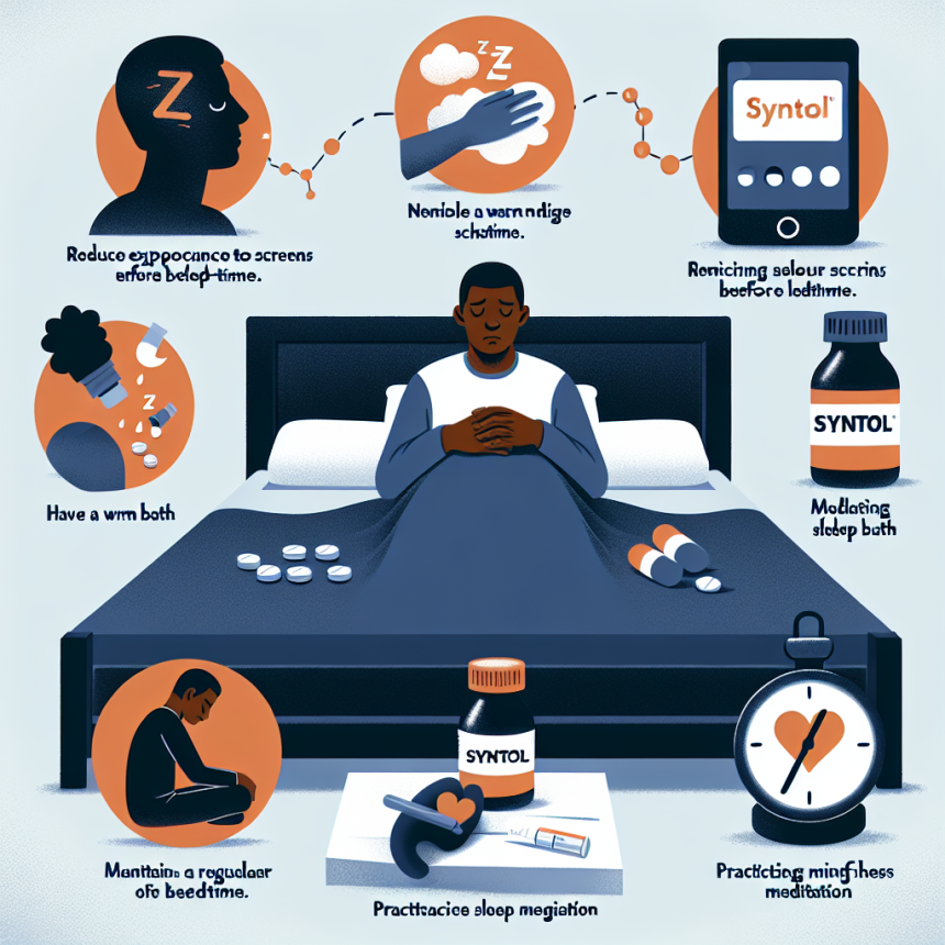 Cómo manejar el insomnio relacionado con Syntol
