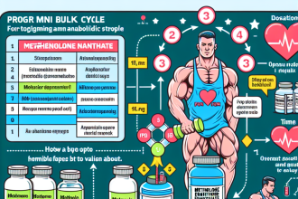 Cómo programar un mini bulk con Enantato de metenolona