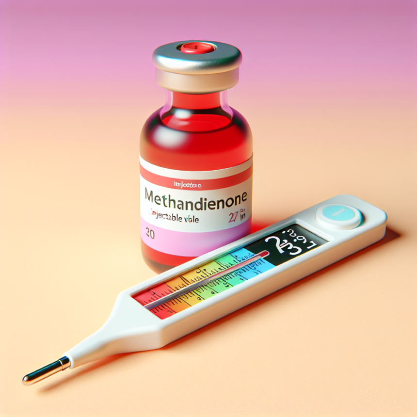 ¿Methandienone inyectables influye en la temperatura corporal?