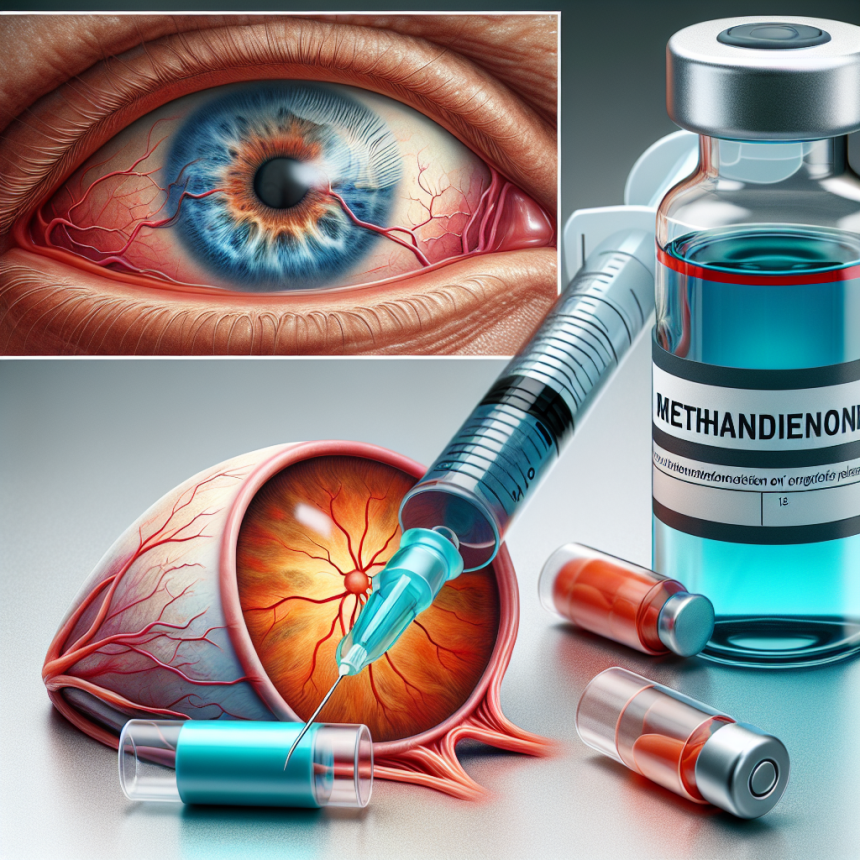 Methandienone inyectables y cambios en la presión ocular