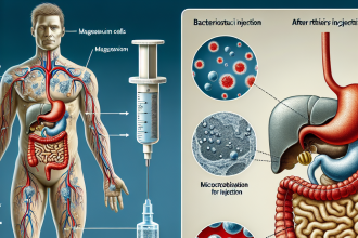 Cómo influye Agua bacteriostática para inyección en el metabolismo del magnesio