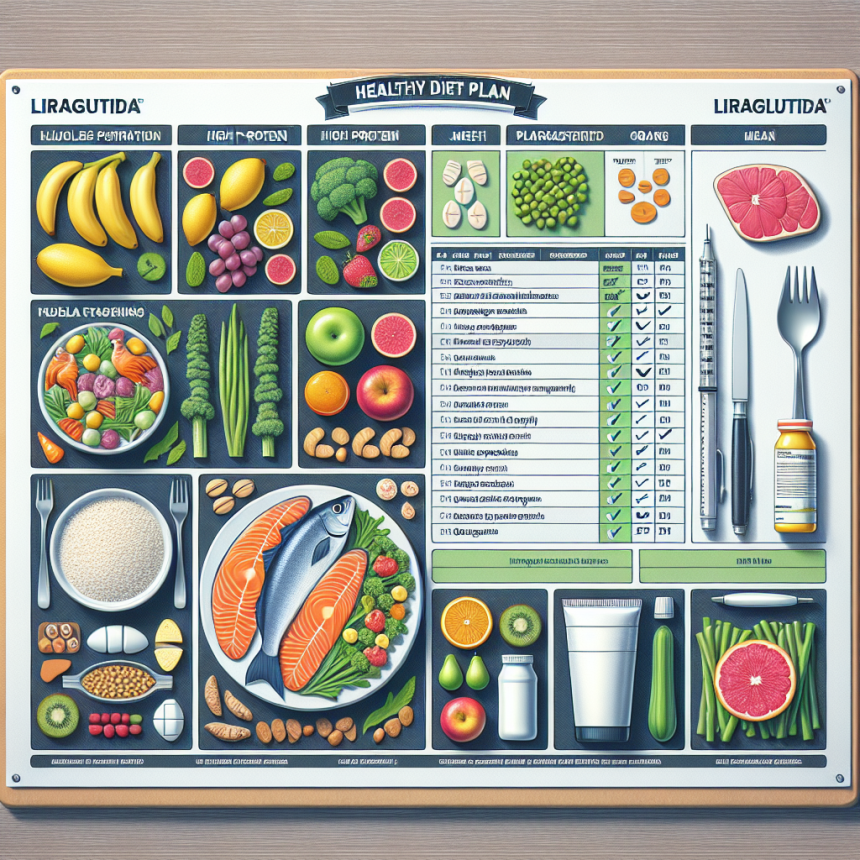 Dieta recomendada durante el uso de Liraglutida