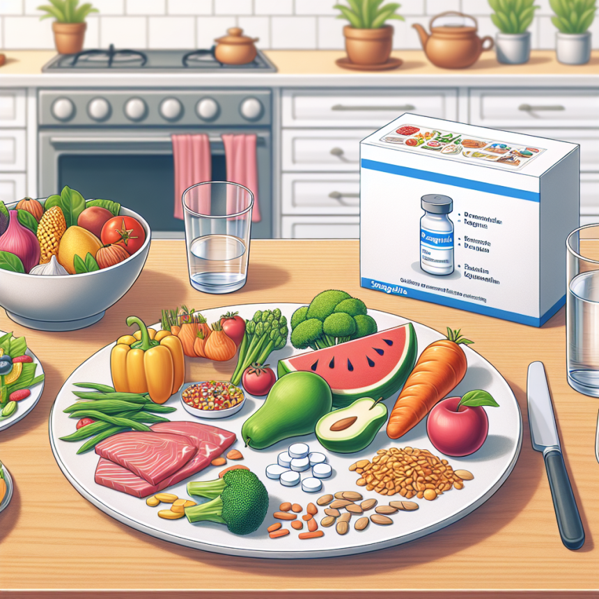 Dieta recomendada durante el uso de Semaglutid