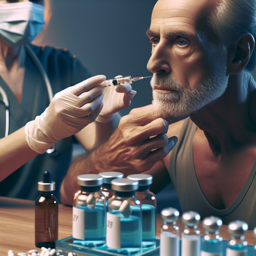 Preparados de péptidos en usuarios mayores de 40 años