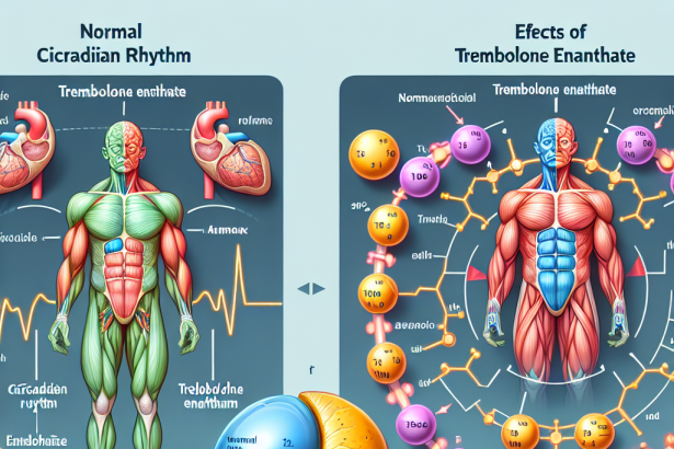 ¿Puede Trembolona enantato alterar tu ritmo circadiano?