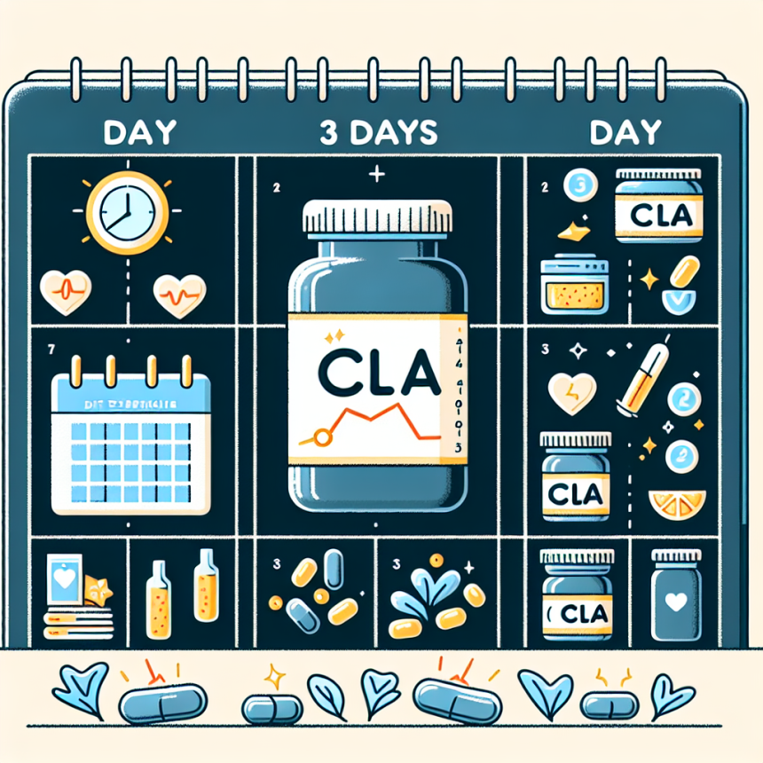 Qué esperar de los primeros 3 días con CLA