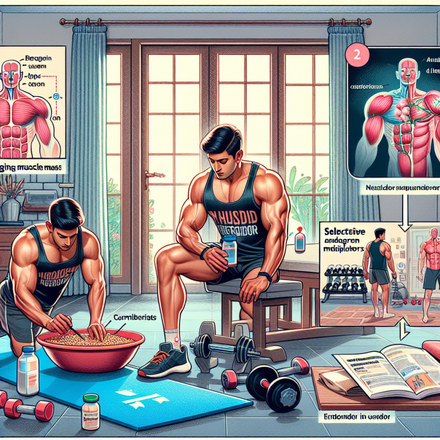 ¿Se puede combinar Preparativos para ganar masa muscular con SARMs?