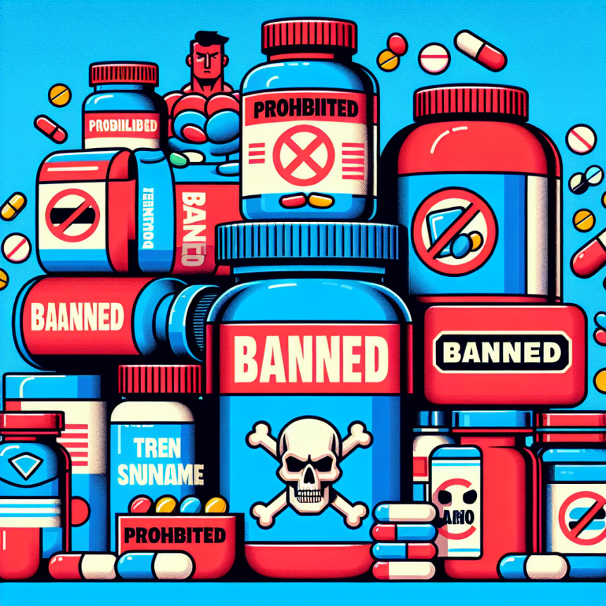 Suplementos prohibidos con Trembolona enantato