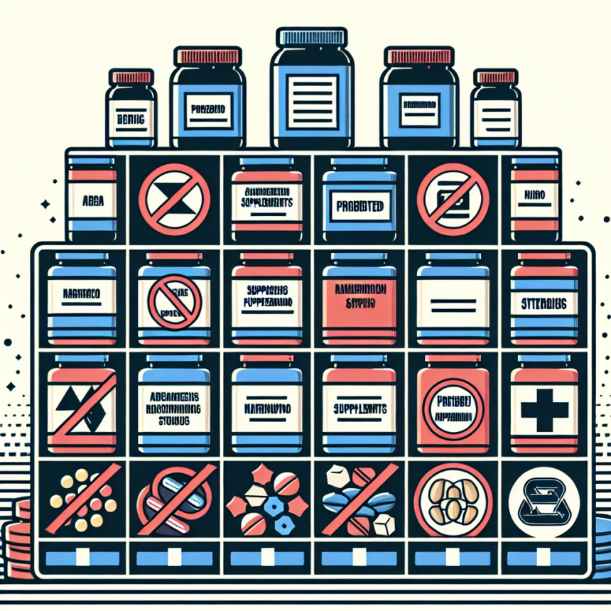 Suplementos prohibidos con Trenbolone