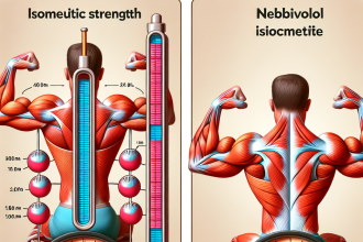 Cómo afecta Nebivolol a la fuerza isométrica