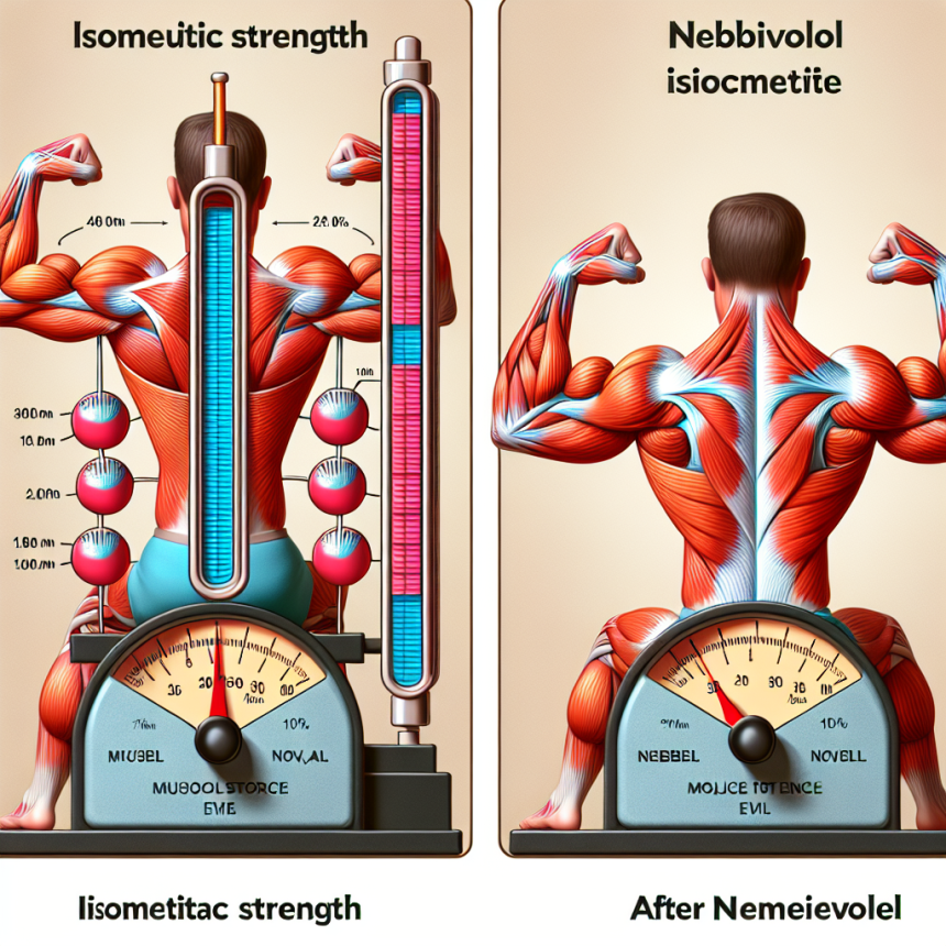 Cómo afecta Nebivolol a la fuerza isométrica