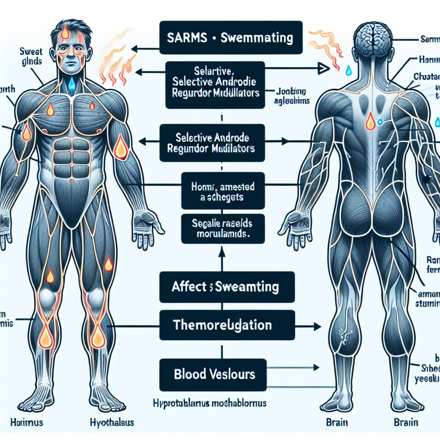 Cómo afecta SARMs a la sudoración y termorregulación