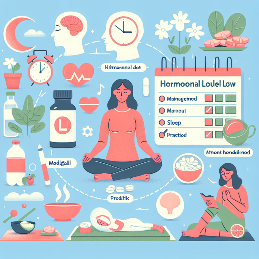 Cómo gestionar un bajón hormonal post-Modafinil (Provigil)