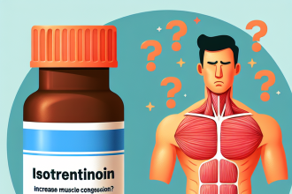Isotretinoina y congestión muscular: ¿aumenta o no?