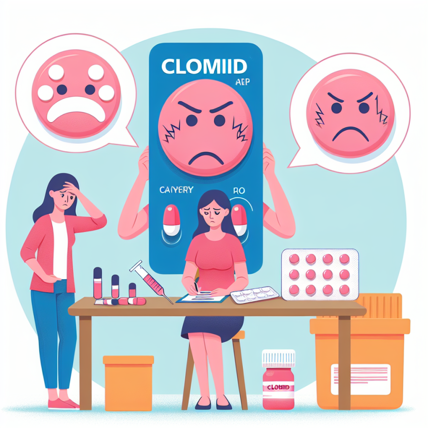 ¿Puede Clomid provocar ansiedad o irritabilidad?