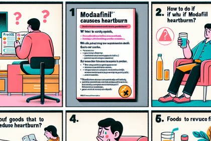 Qué hacer si Modafinil (Provigil) causa ardor estomacal