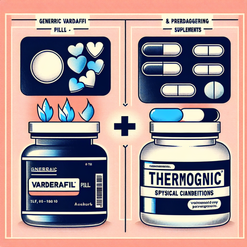 Qué pasa si combinas Vardenafil (Levitra Generic) con termogénicos
