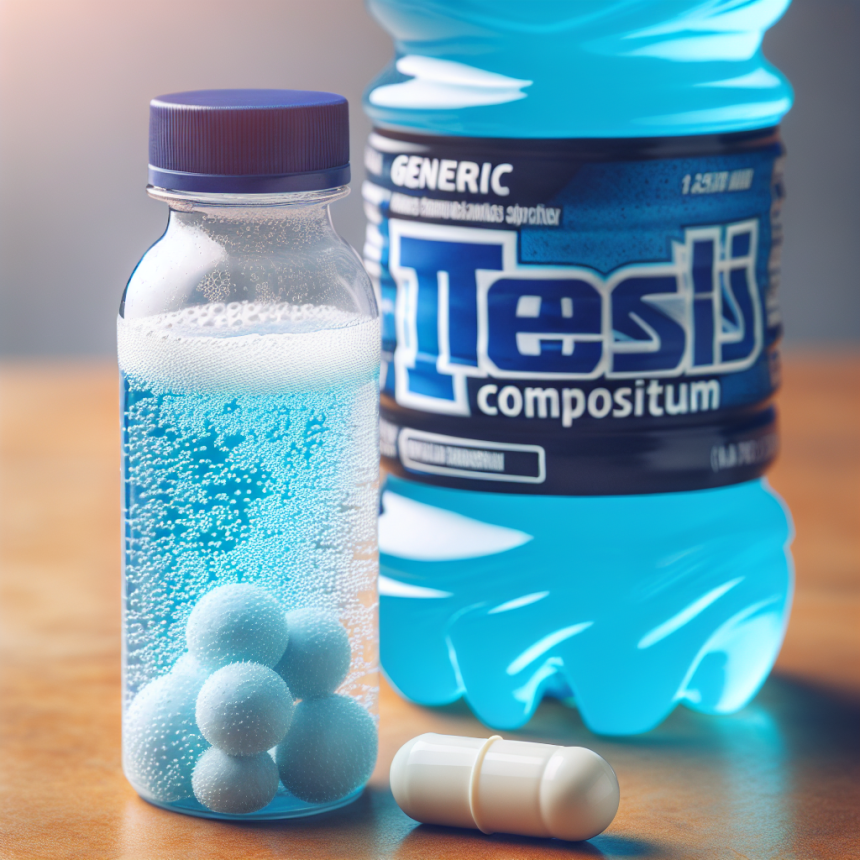 ¿Se puede mezclar Testis Compositum con bebidas deportivas?