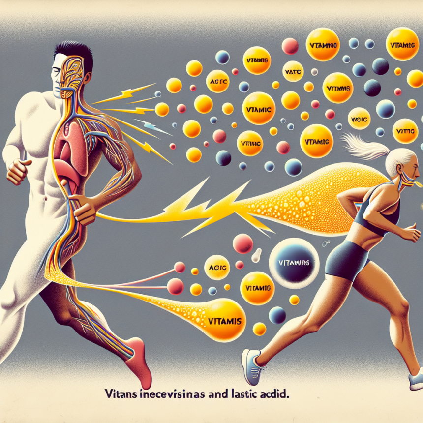 Vitamines y ácido láctico: relación en el esfuerzo