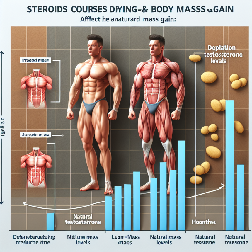 Cómo afecta Cursos de esteroides para secado y modelado corporal (aumento de masa magra) a los niveles de testosterona natural