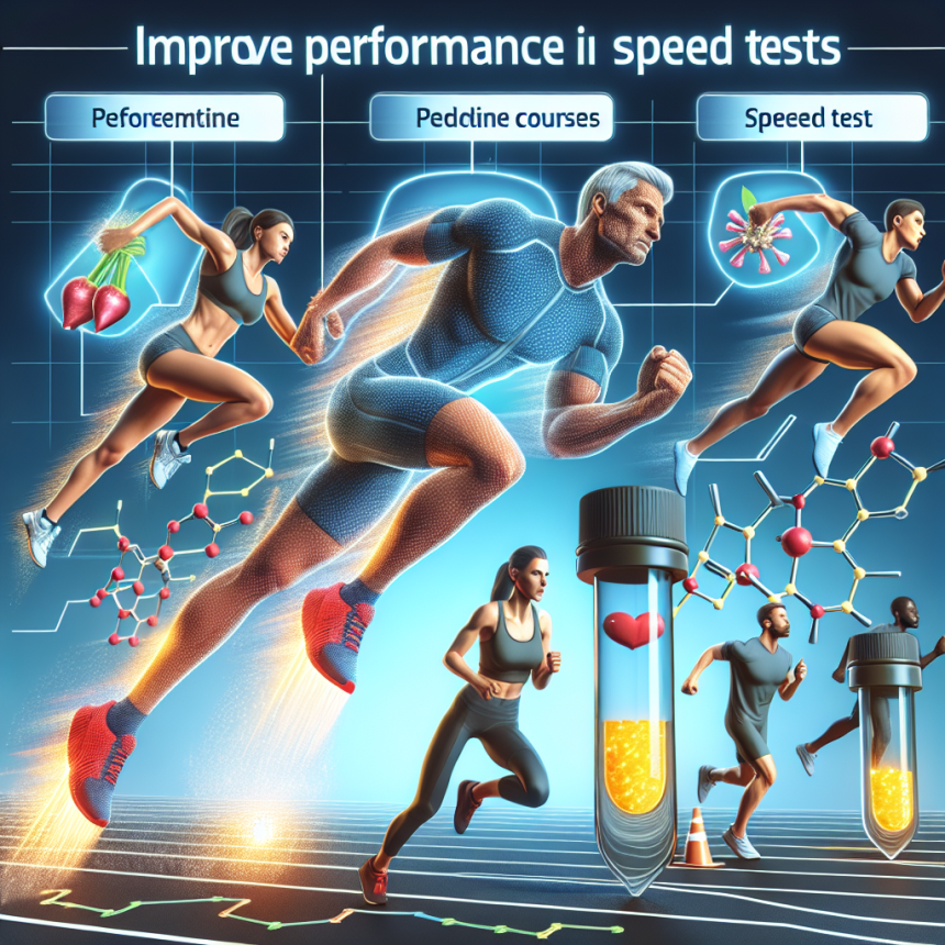 ¿Cursos de péptidos mejora el rendimiento en pruebas de velocidad?