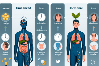 Diferencias entre resultados físicos y estéticos con Estrés y equilibrio hormonal