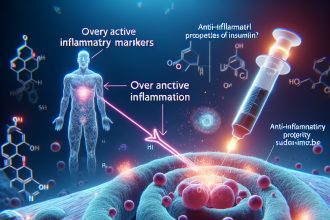 Insulina y reducción de marcadores inflamatorios