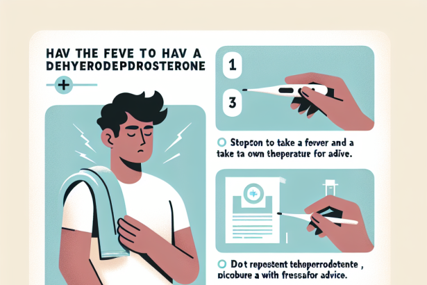 Qué hacer si tienes fiebre usando Dehydroepiandrosteron