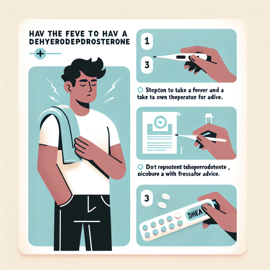 Qué hacer si tienes fiebre usando Dehydroepiandrosteron