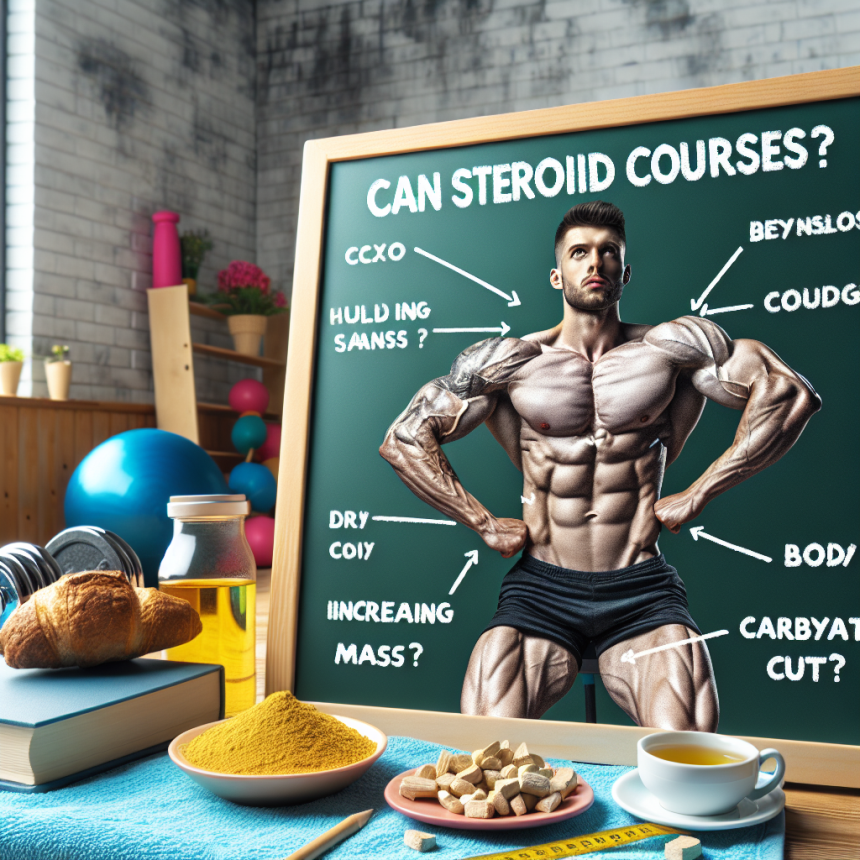 ¿Se puede usar Cursos de esteroides para secado y modelado corporal (aumento de masa magra) durante un corte de carbohidratos?